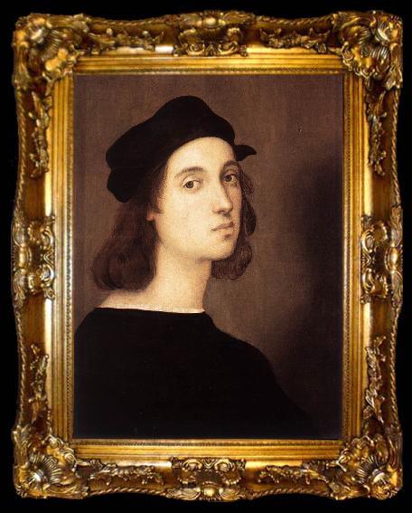 framed  RAFFAELLO Sanzio Self-Portrait er78, ta009-2